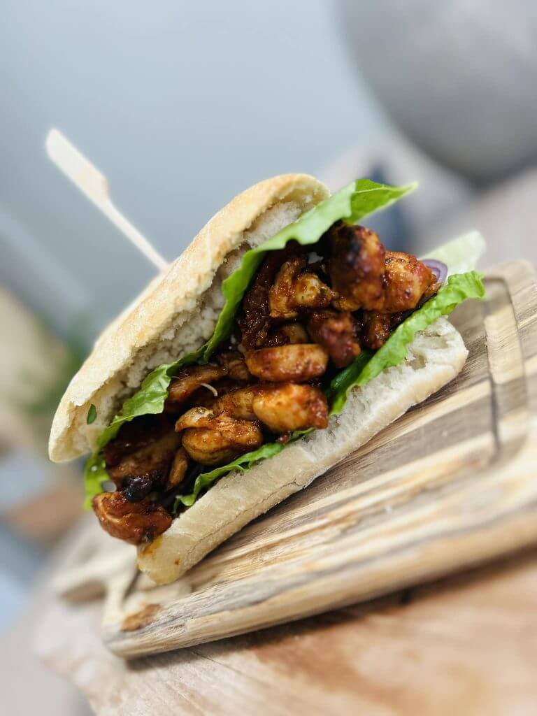 Air fryer pesto chicken by Clare Andrews