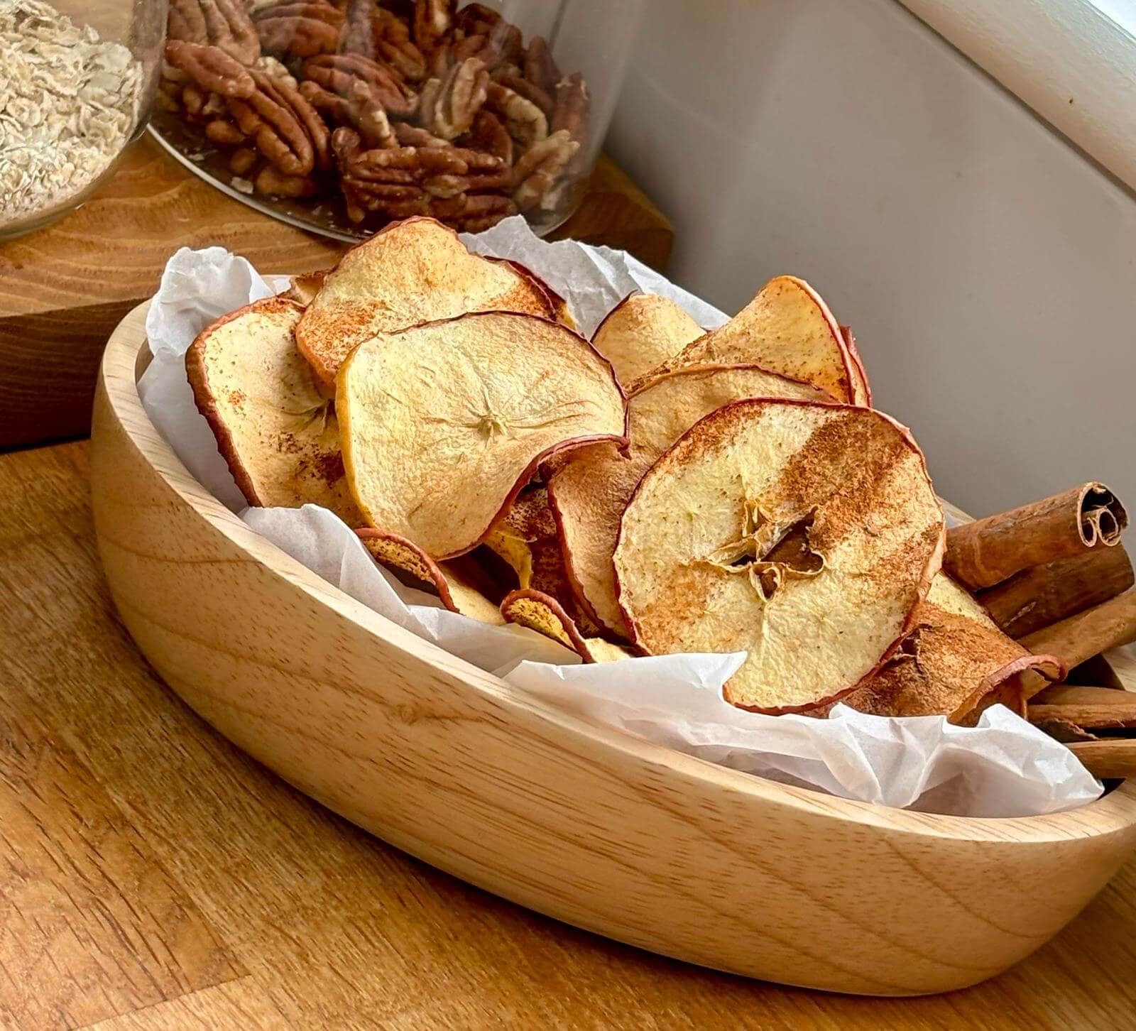 apple crisps chips