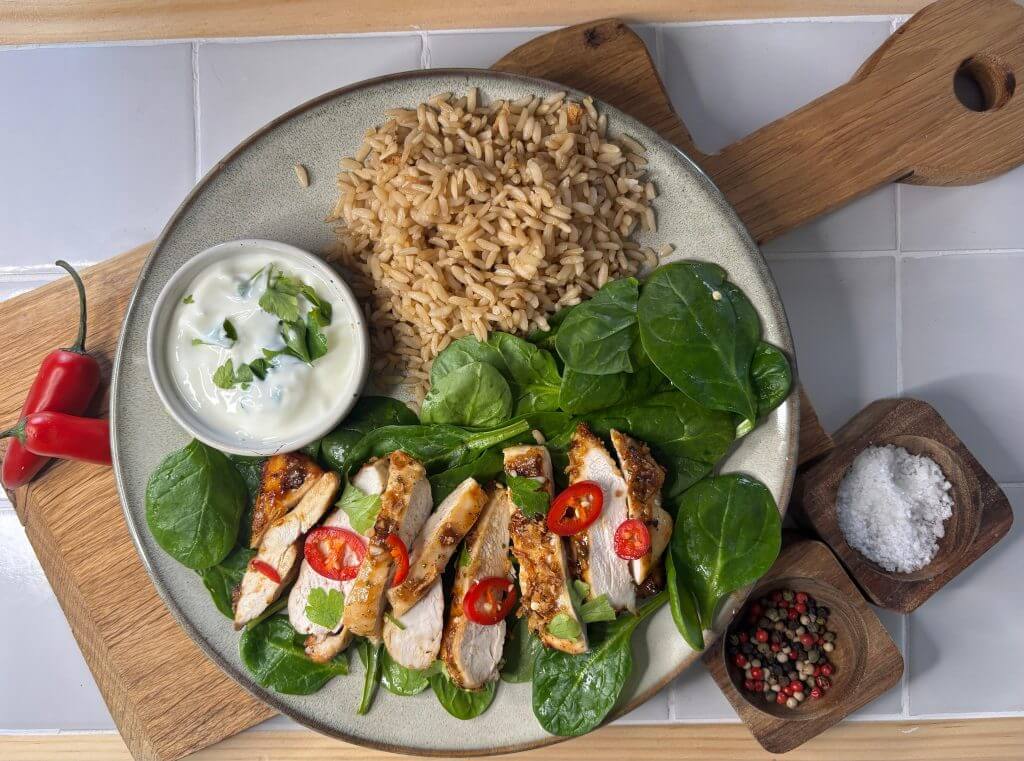 Air Fryer Salt and Pepper Chicken by Clare Andrews