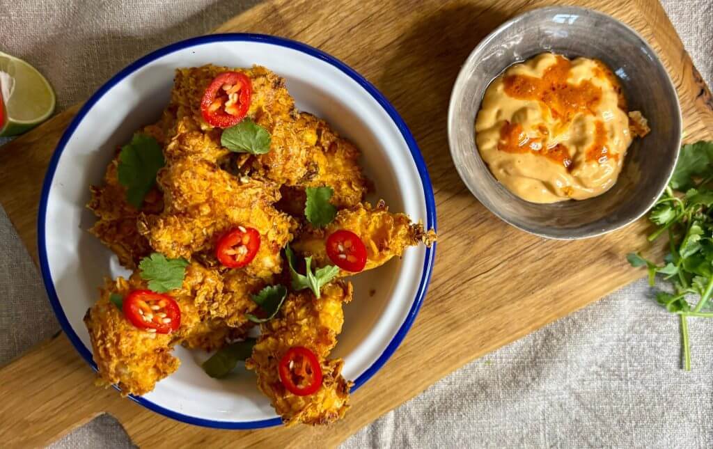 Air Fryer Chicken Goujons by Clare Andrews