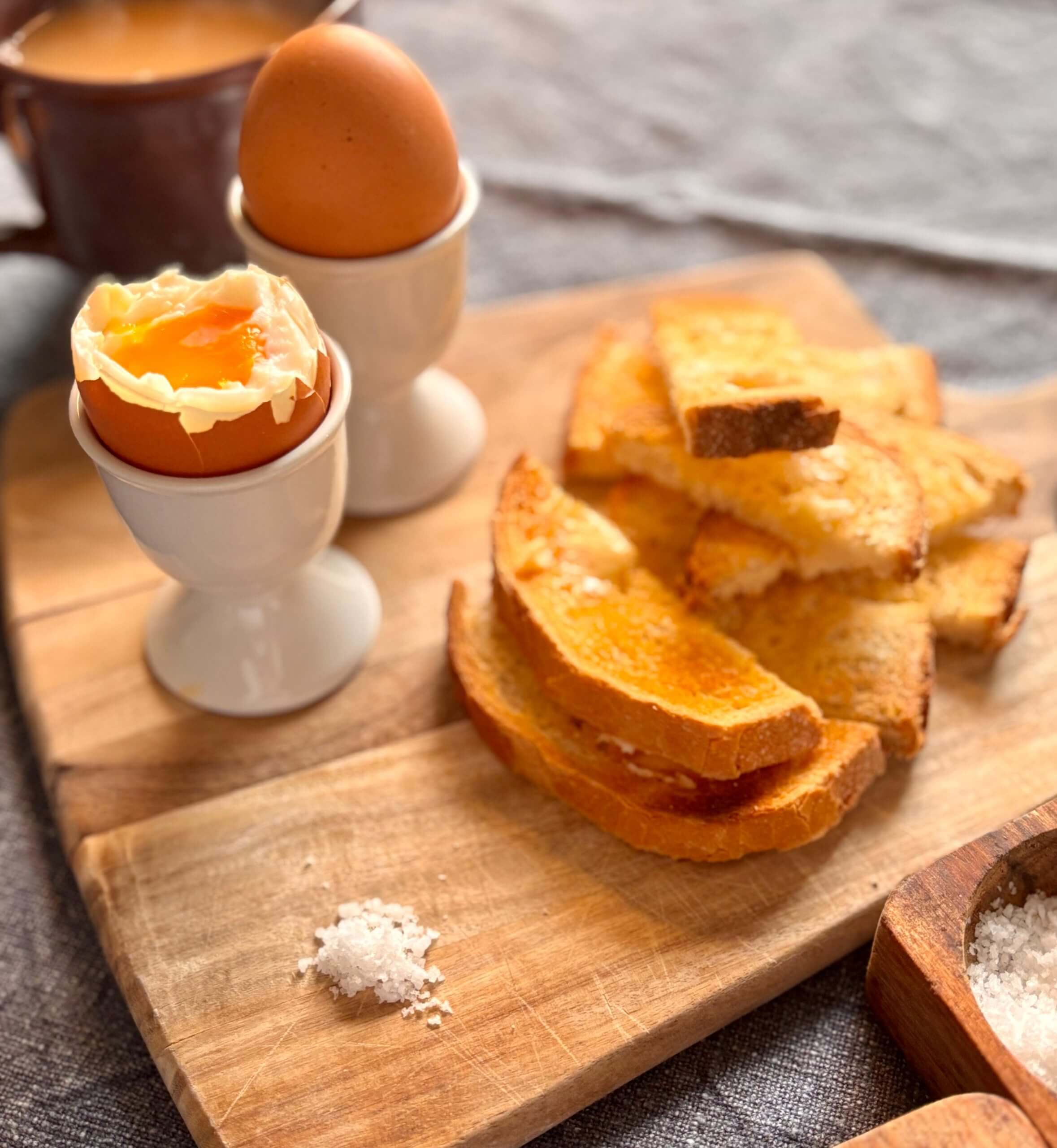 Air fryer boiled eggs recipe by Clare Andrews