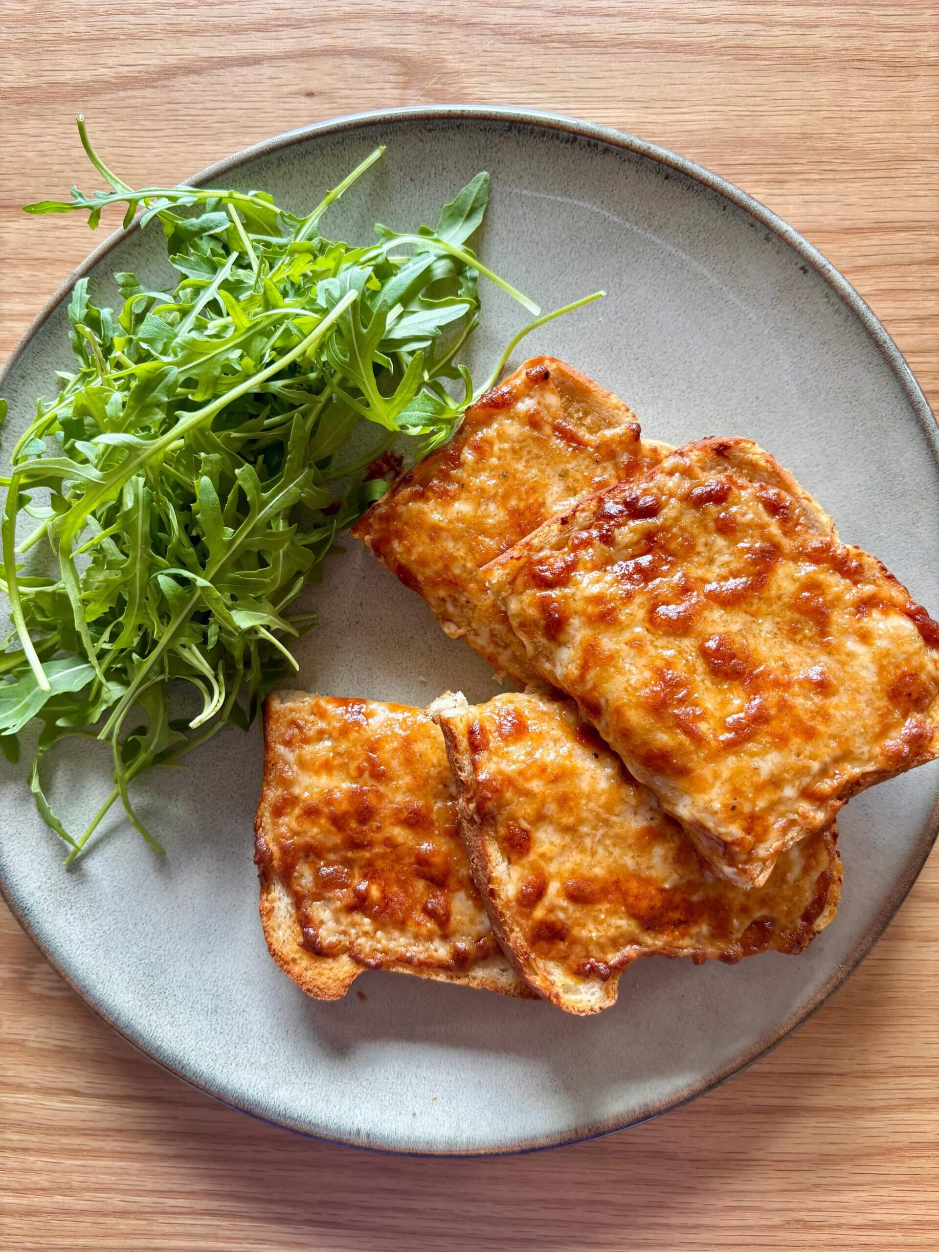 Air fryer cheese toastie recipe by Clare Andrews