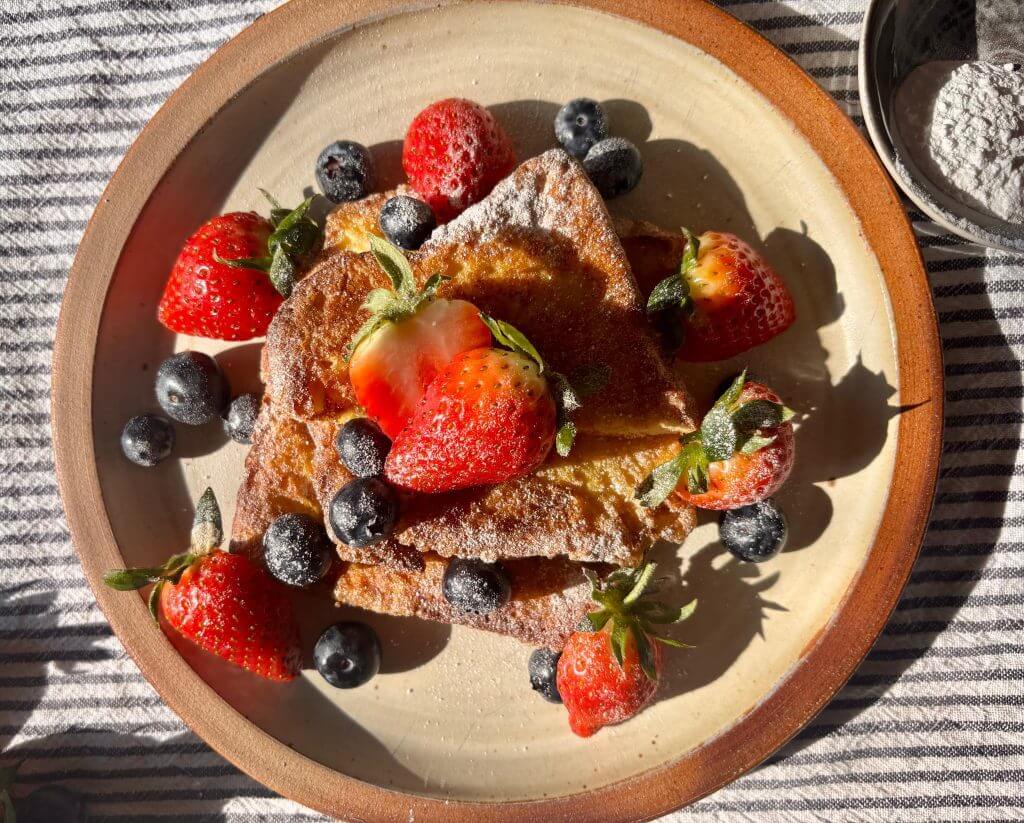 Air Fryer French Toast by Clare Andrews