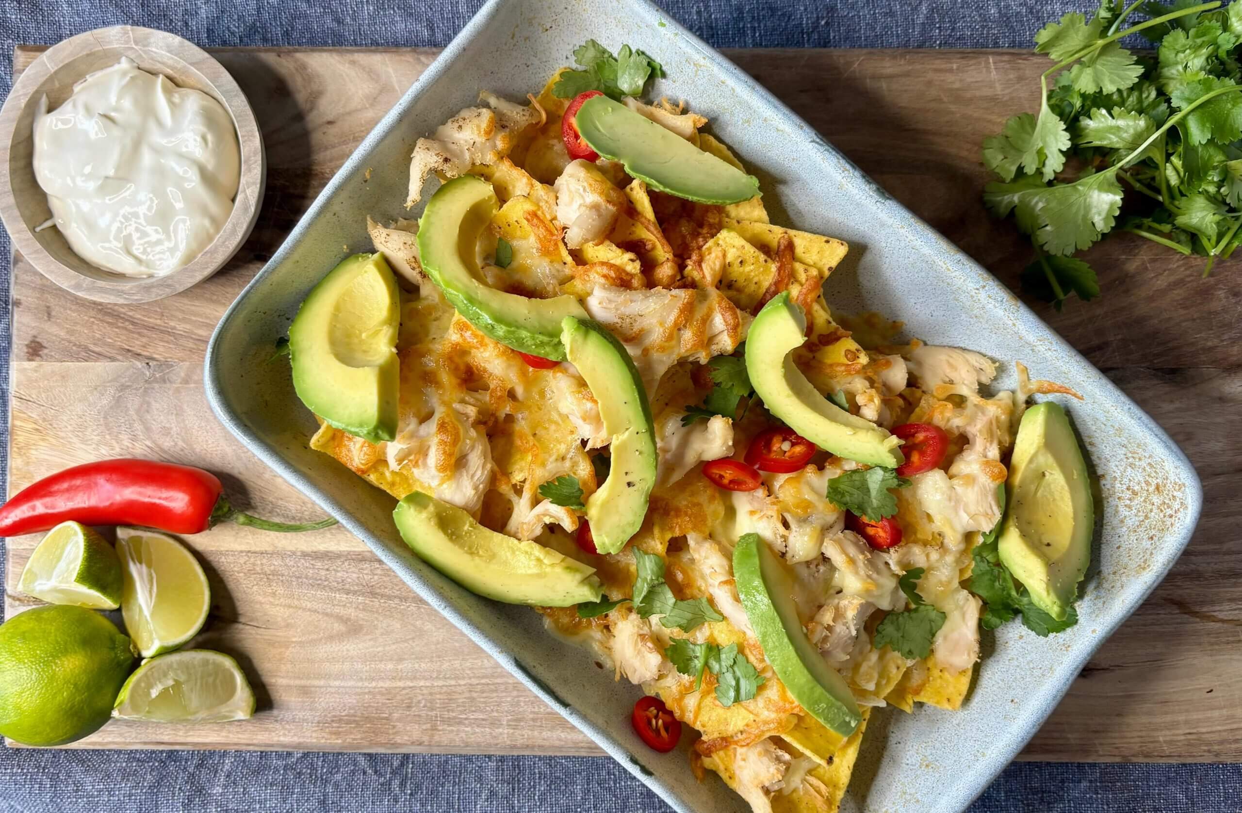 Air fryer nachos recipe by Clare Andrews