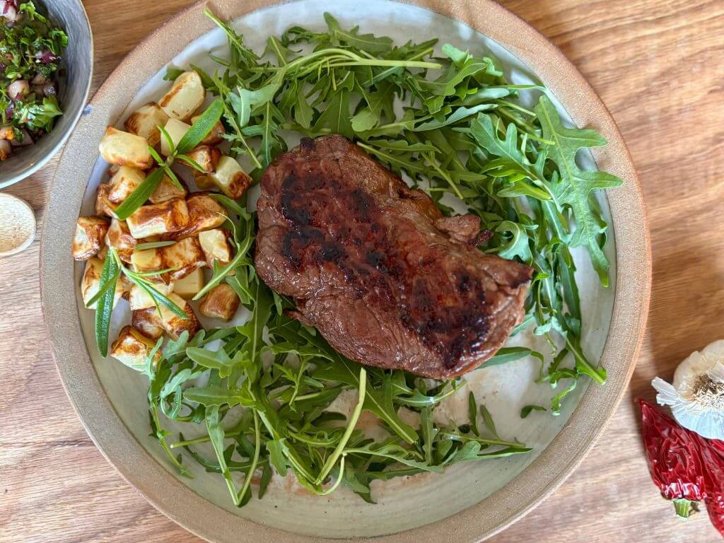 Air Fryer Steak by Clare Andrews