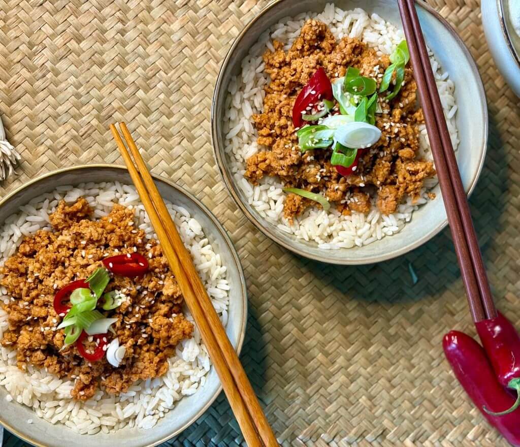 Air Fryer Korean Pork by Clare Andrews