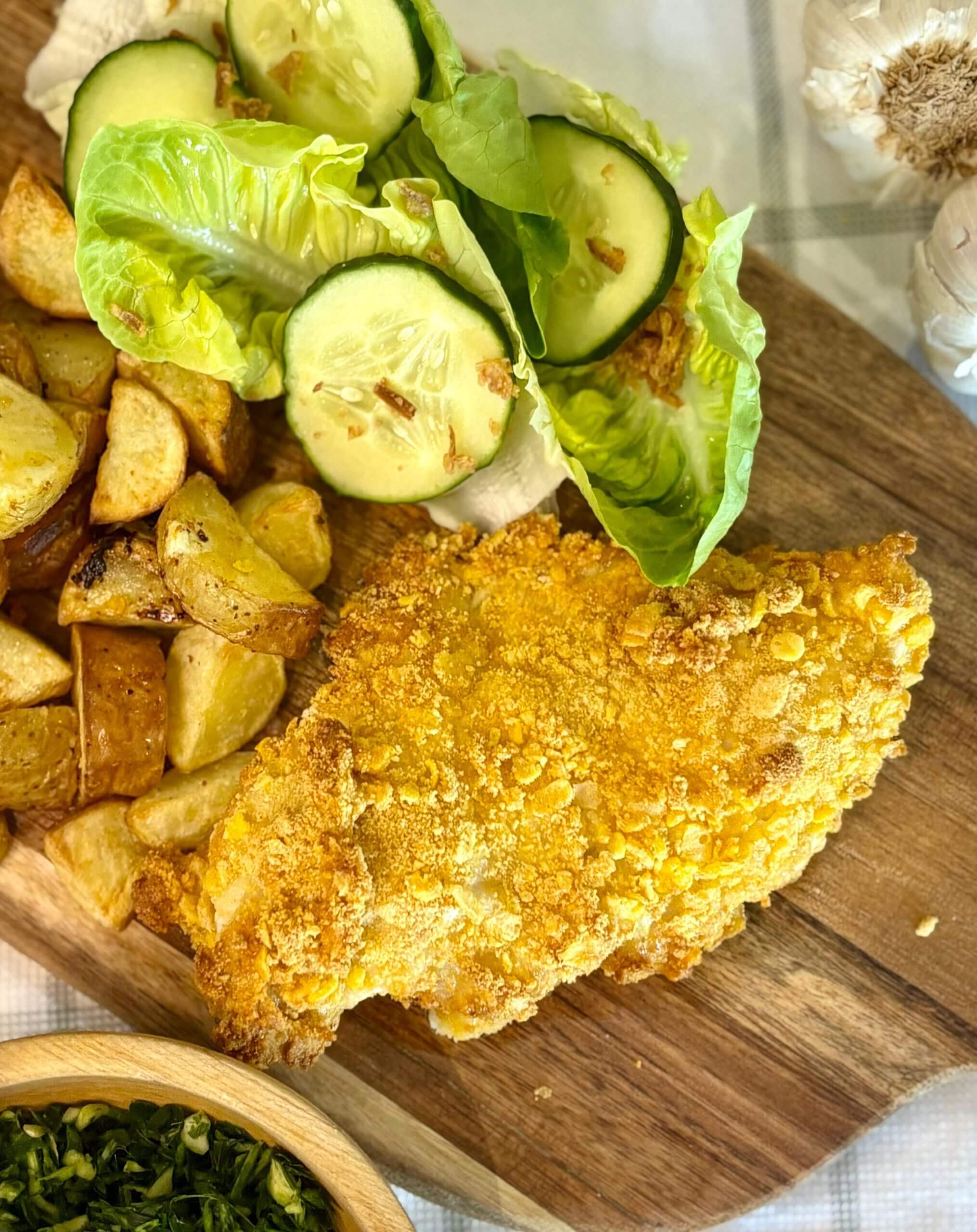Air fryer chicken Kiev recipe by Clare Andrews