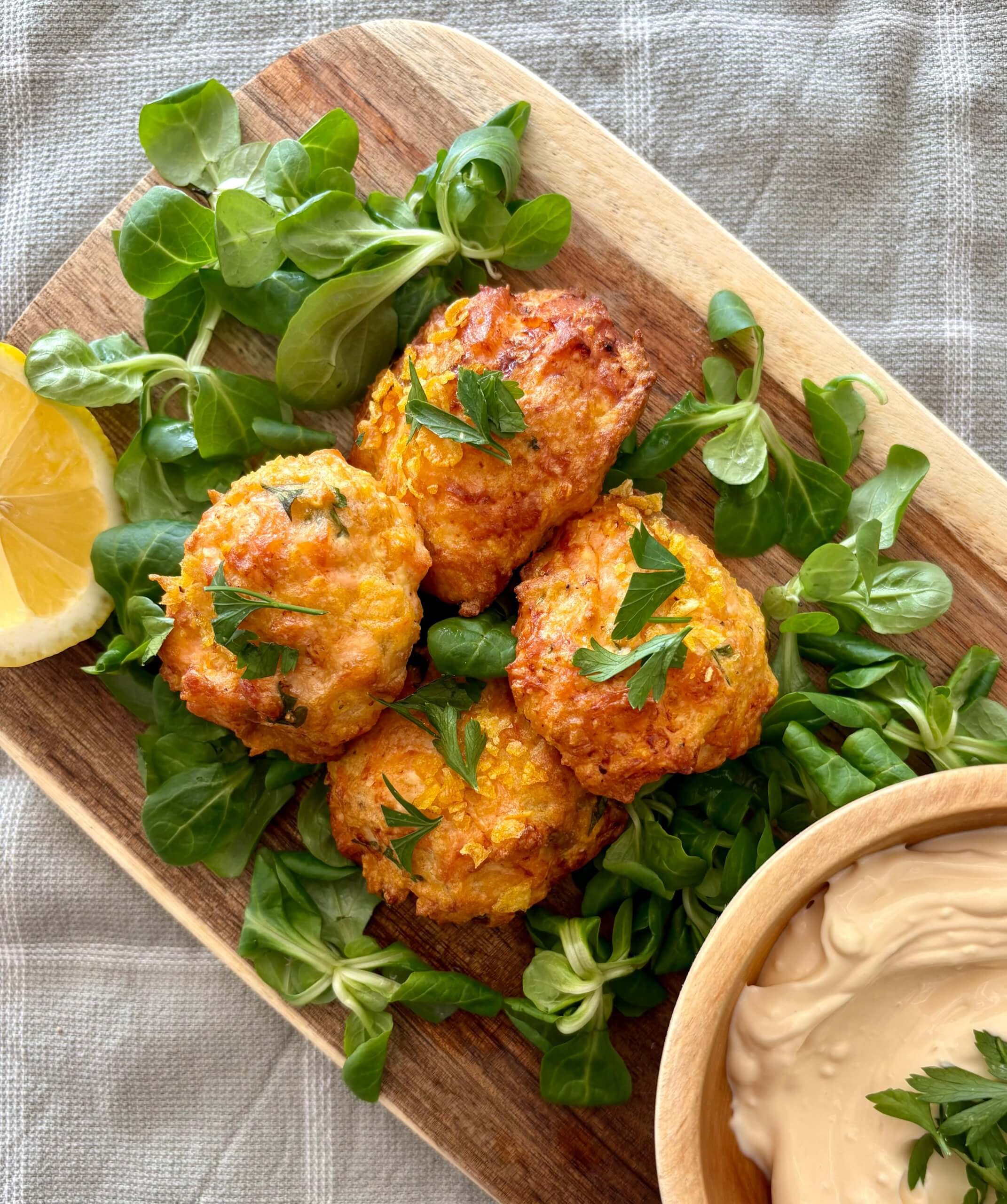 Air Fryer Fish Cakes Recipe by Clare Andrews