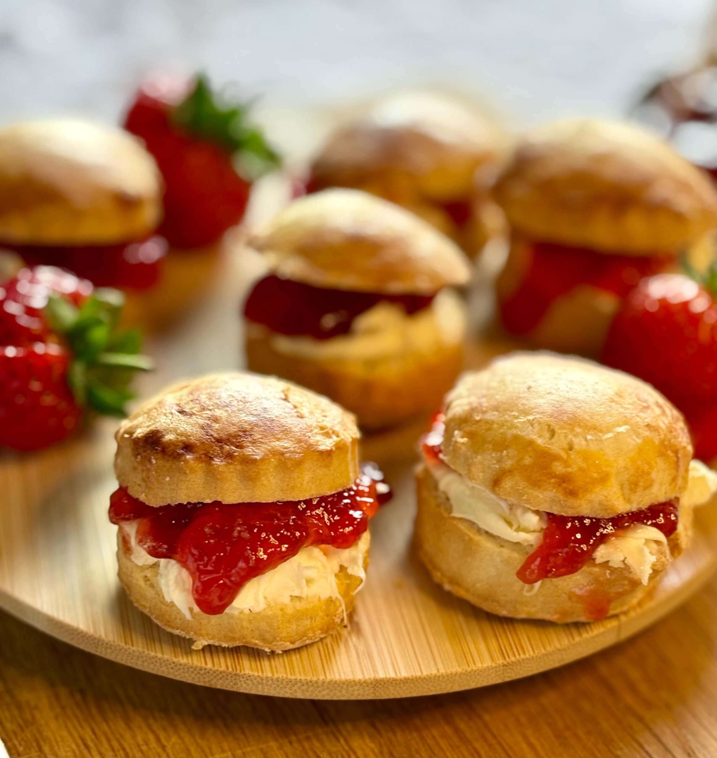 Air fryer scones recipe by Clare Andrews